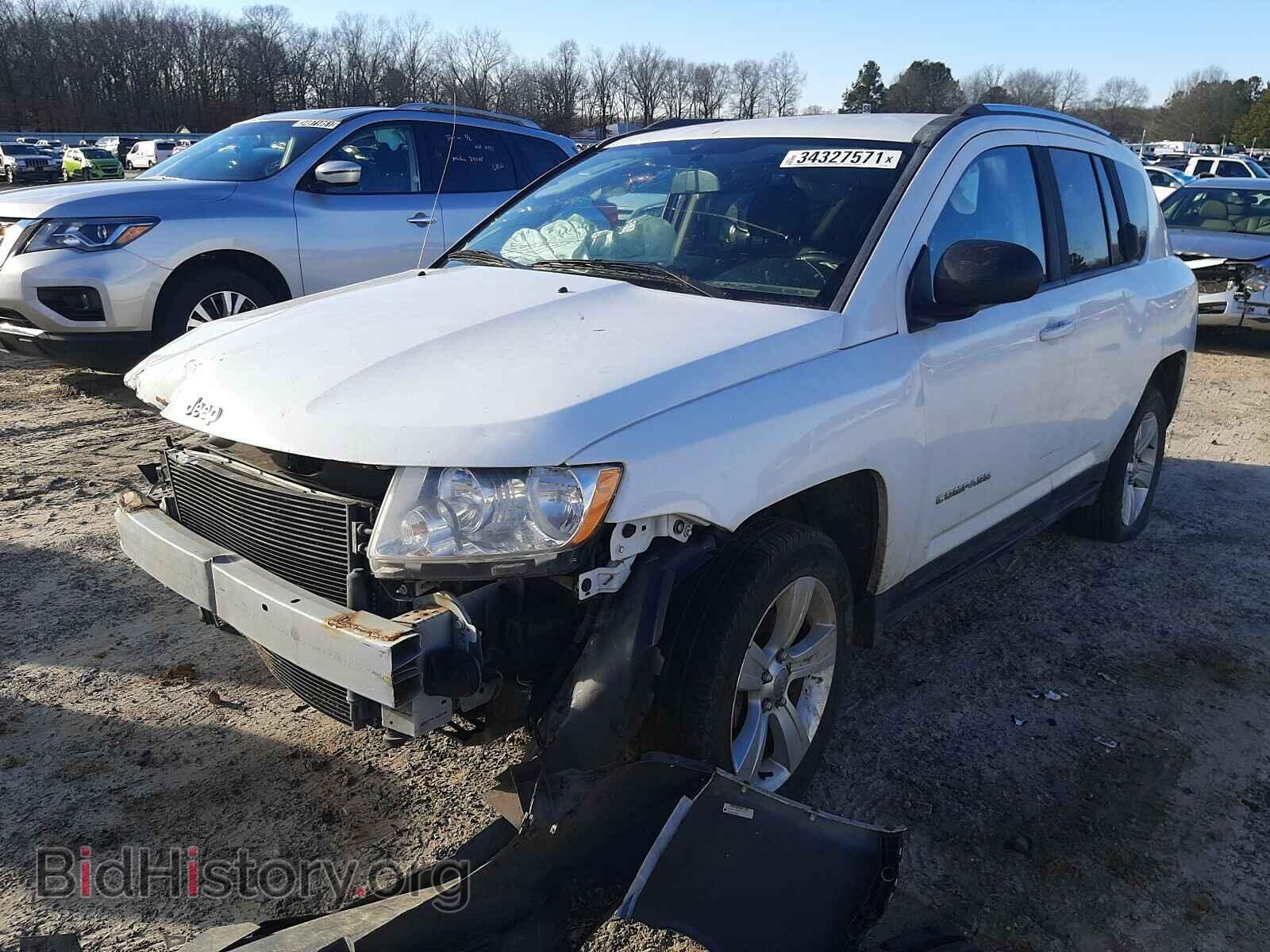 2013 JEEP COMPASS - VIN: 1C4NJCEB3DD197159 - Фото 2