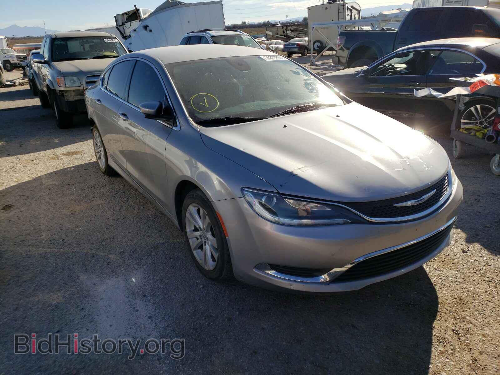 Фотография 1C3CCCAB6FN630904 - CHRYSLER 200 2015