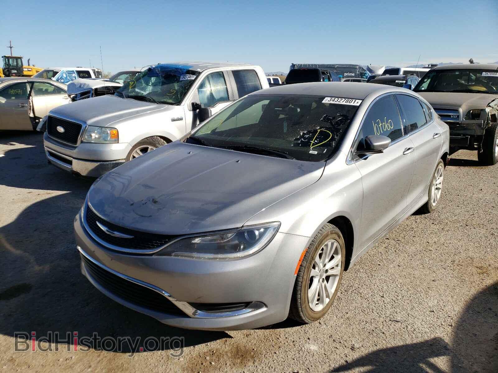 2015 CHRYSLER 200 - VIN: 1C3CCCAB6FN630904 - Фото 2
