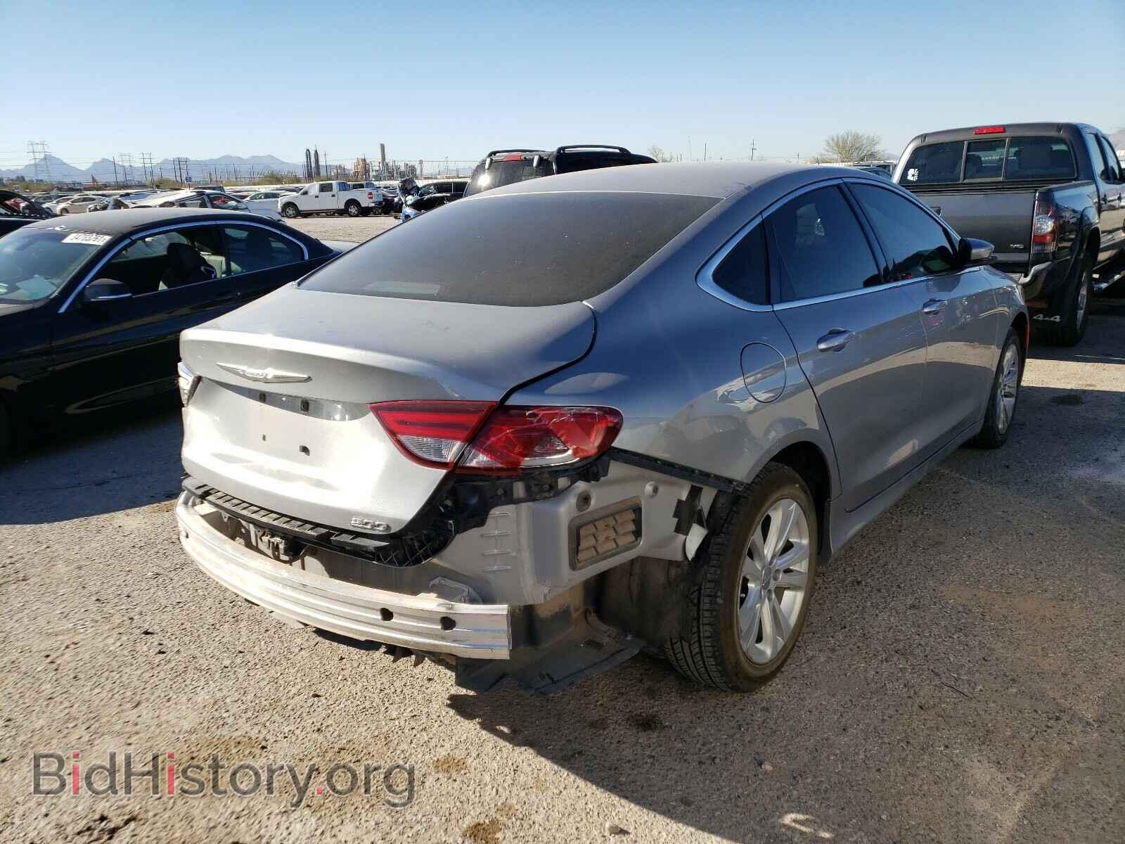 2015 CHRYSLER 200 - VIN: 1C3CCCAB6FN630904 - Фото 4
