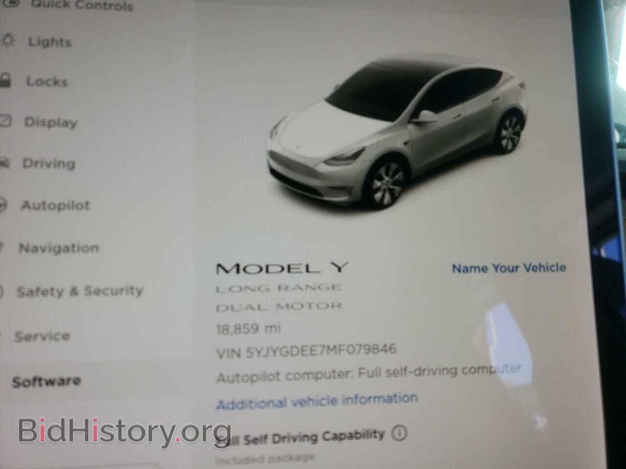 2021 TESLA MODEL Y - VIN: 5YJYGDEE7MF079846 - Photo 8
