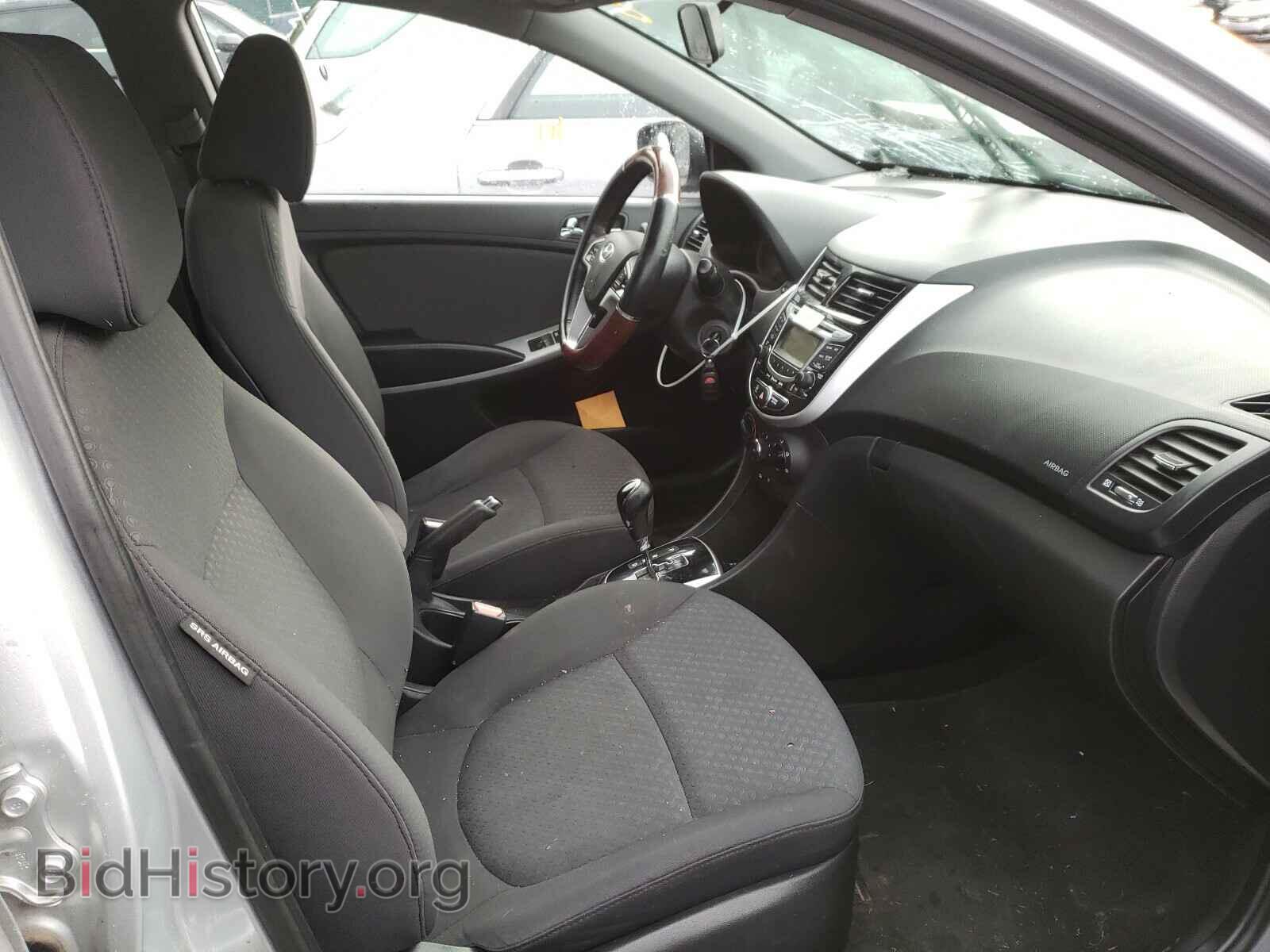 2012 HYUNDAI ACCENT - VIN: KMHCU5AE6CU015023 - Фото 5
