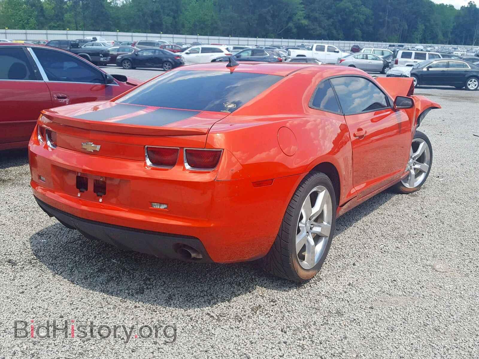 2013 CHEVROLET CAMARO - VIN: 2G1FE1E35D9161064 - Фото 4