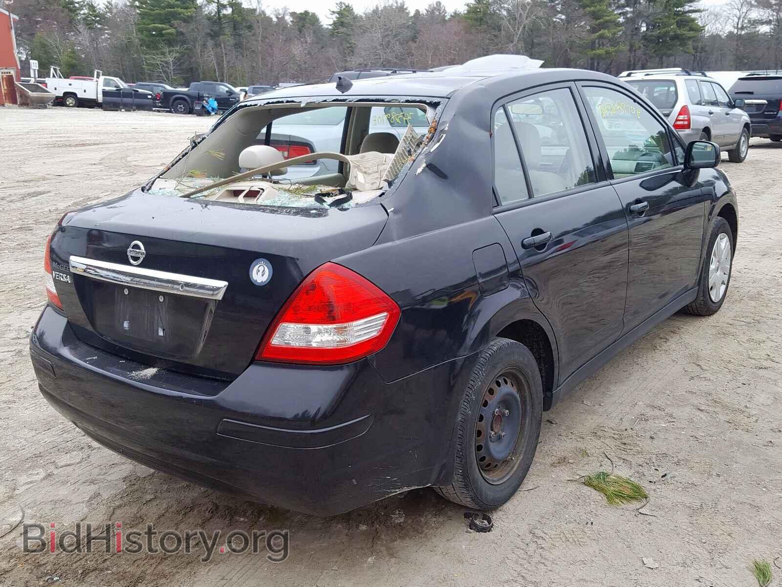 2009 NISSAN VERSA - VIN: 3N1BC11E19L448377 - Фото 4