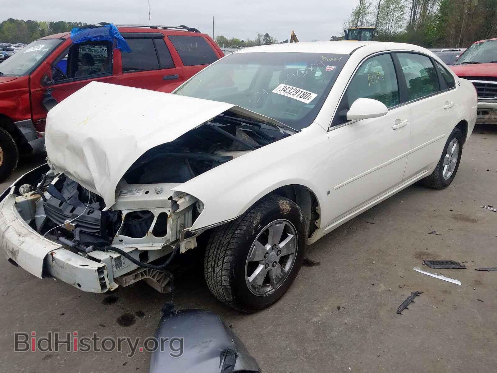 2008 CHEVROLET IMPALA - VIN: 2G1WT55N981209149 - Фото 2