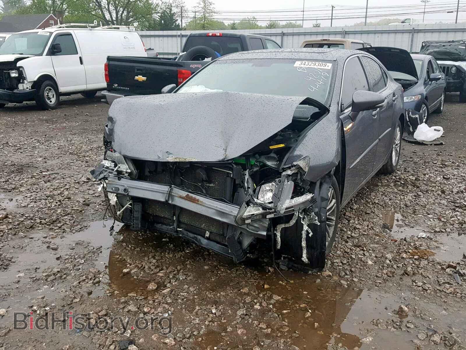 2013 LEXUS ES350 - VIN: JTHBK1GG2D2081121 - Фото 2