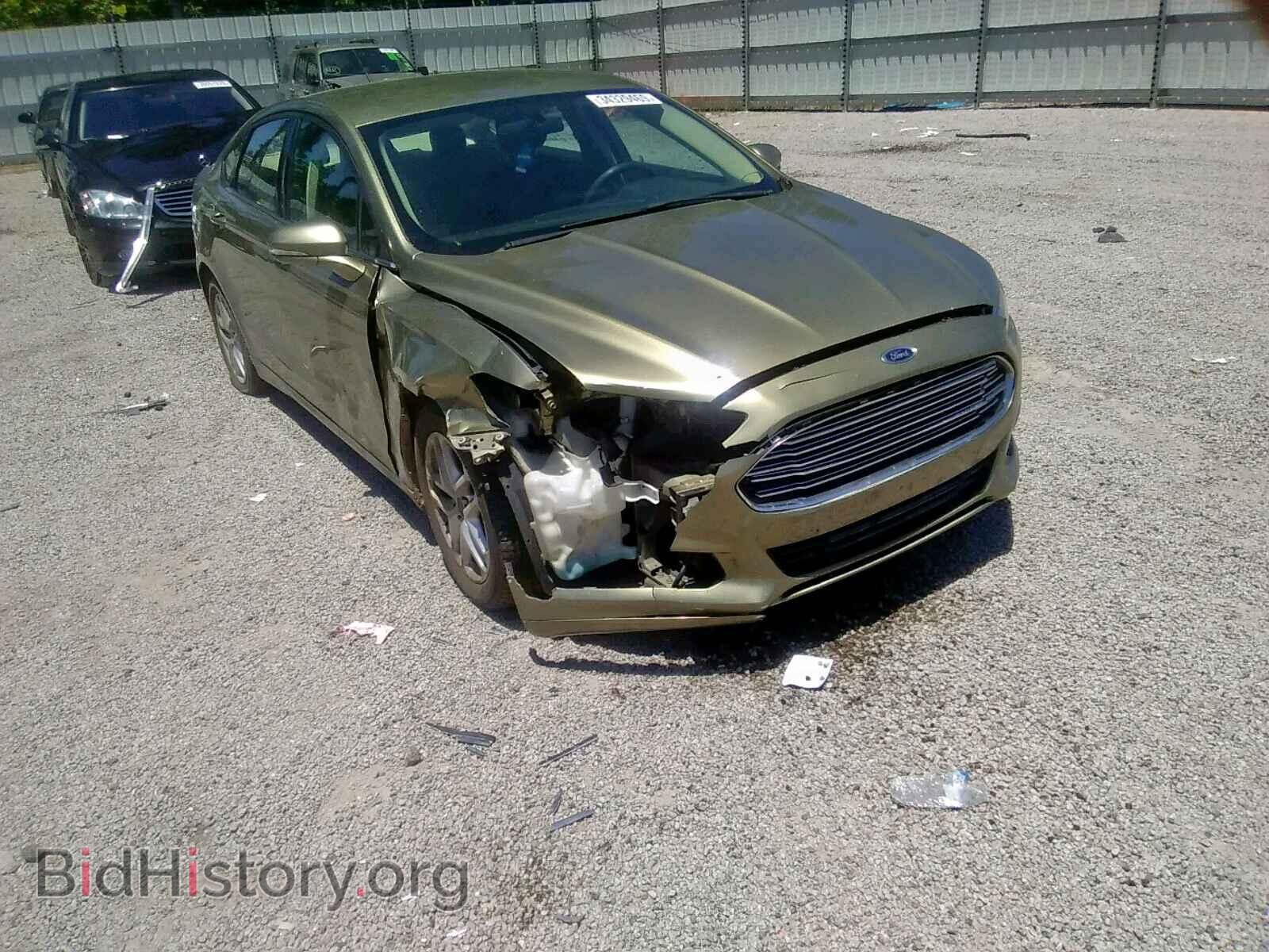 Фотография 3FA6P0H75DR122484 - FORD FUSION SE 2013