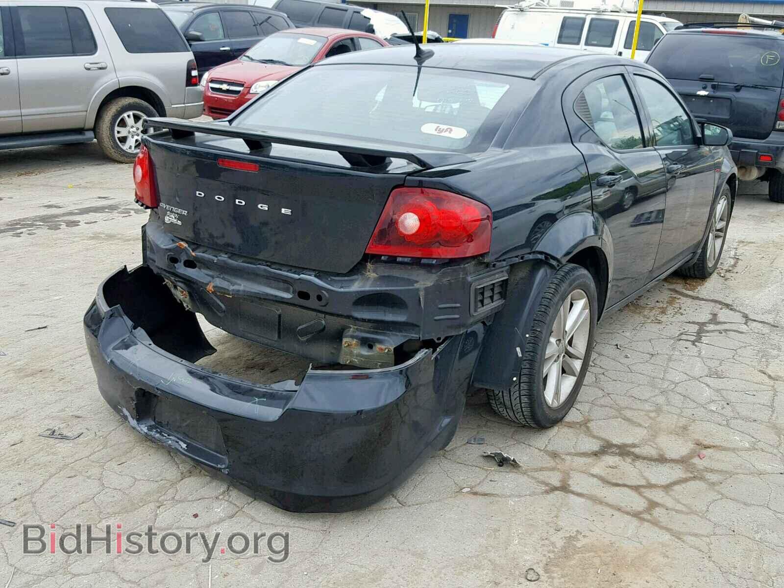 2014 DODGE AVENGER - VIN: 1C3CDZAB5EN227351 - Фото 4