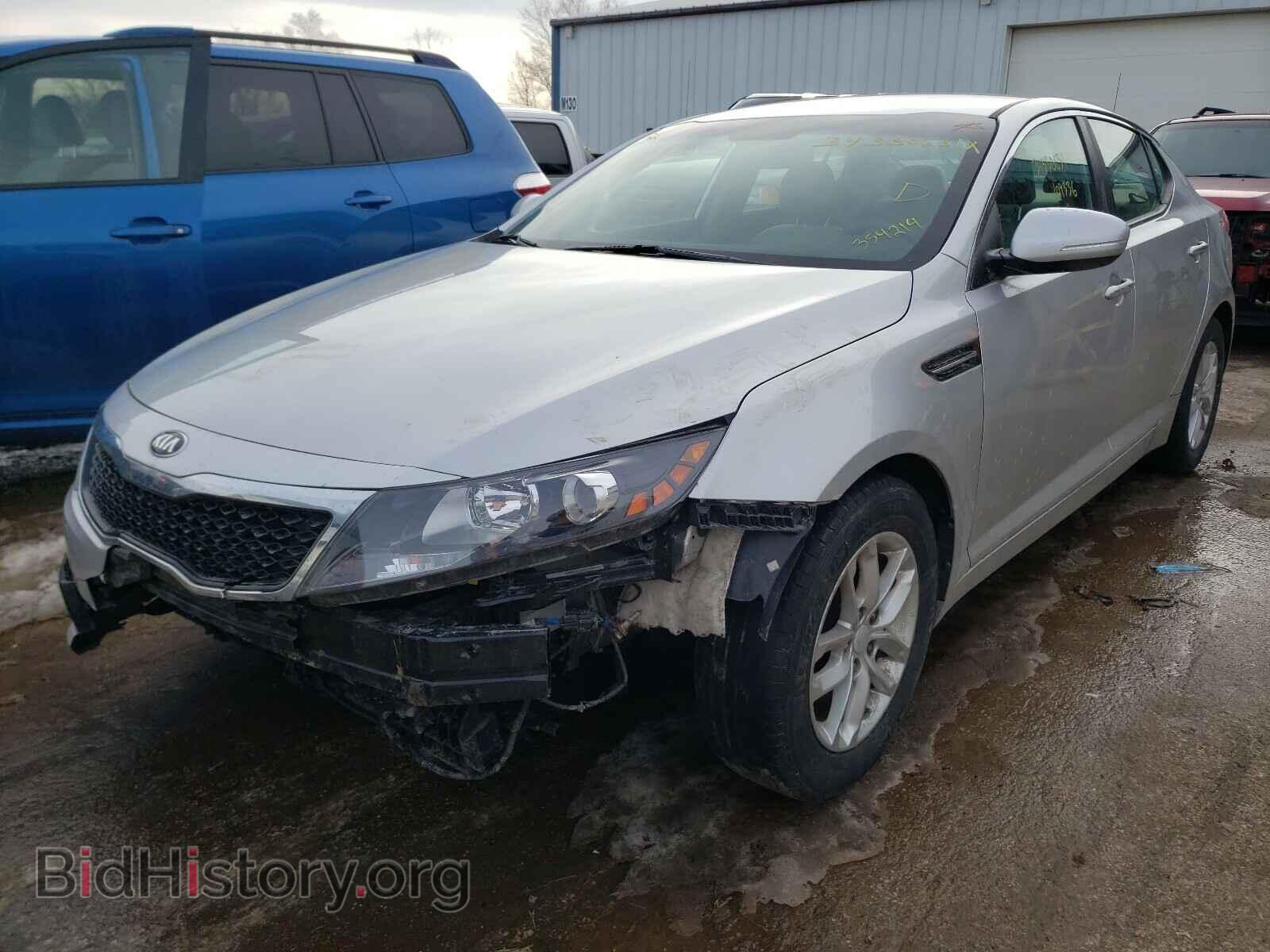 2013 KIA OPTIMA - VIN: KNAGM4A76D5354214 - Фото 2