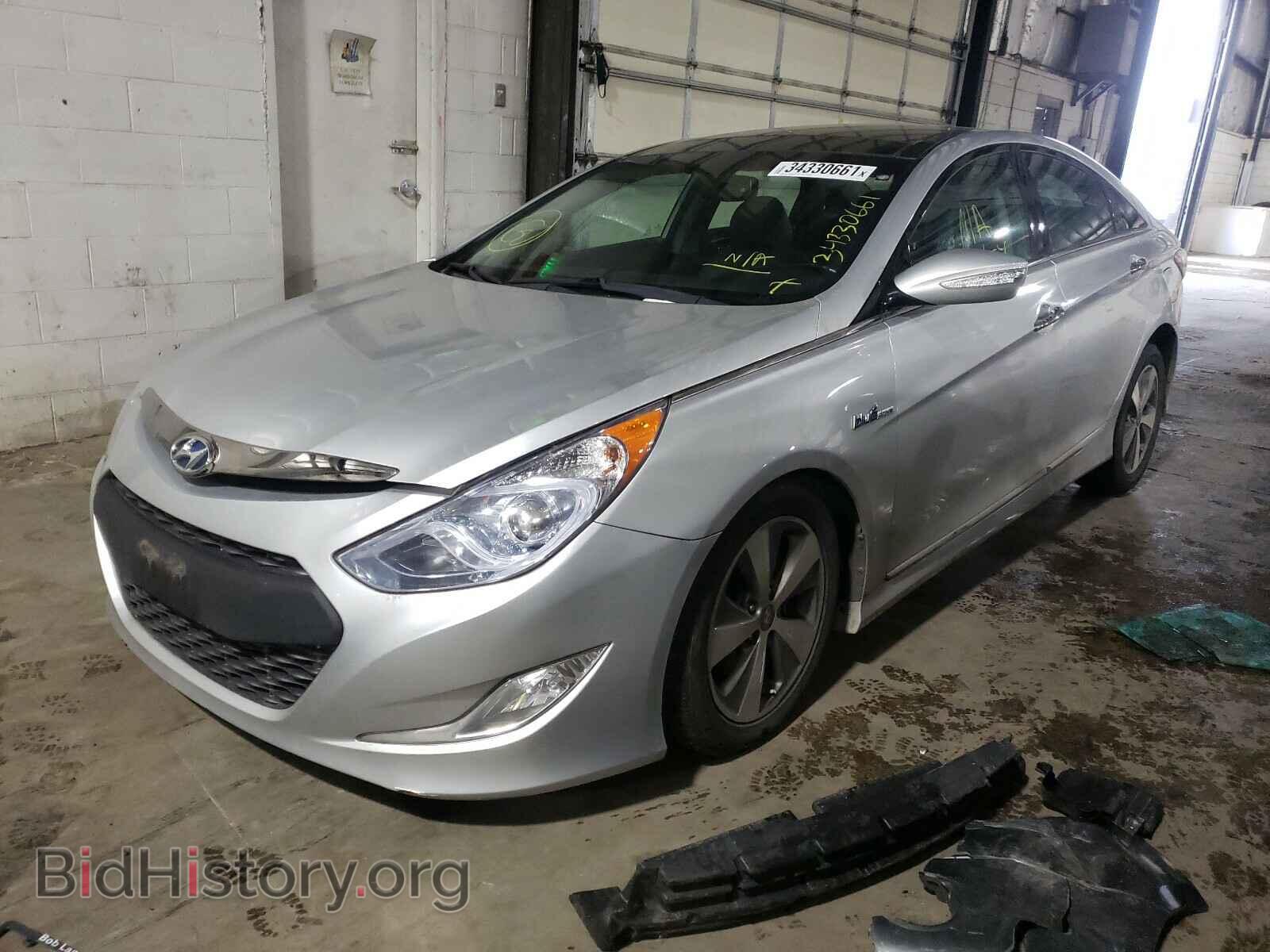 2012 HYUNDAI SONATA - VIN: KMHEC4A44CA054580 - Фото 2