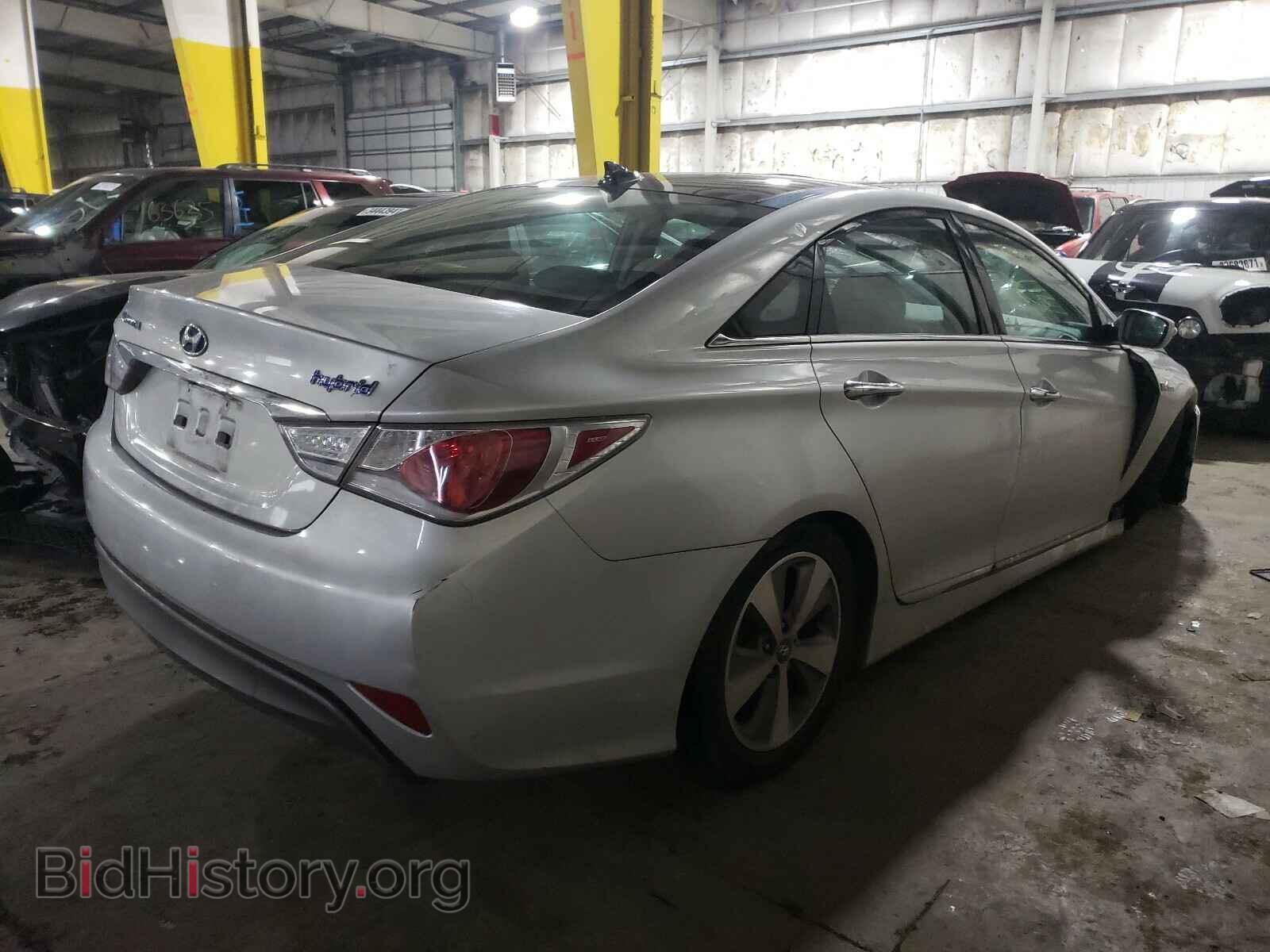 2012 HYUNDAI SONATA - VIN: KMHEC4A44CA054580 - Фото 4