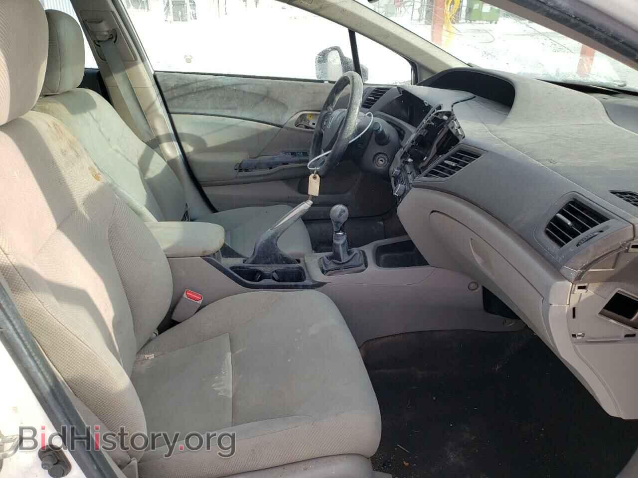 2012 HONDA CIVIC - VIN: 2HGFB2E49CH054488 - Фото 5
