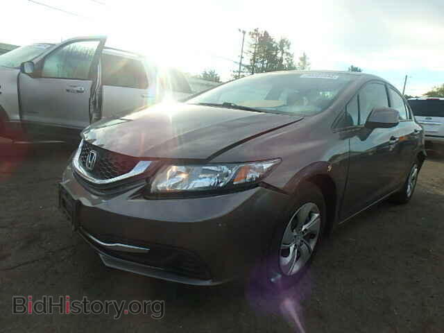 2013 HONDA CIVIC - VIN: 2HGFB2F55DH576463 - Фото 2