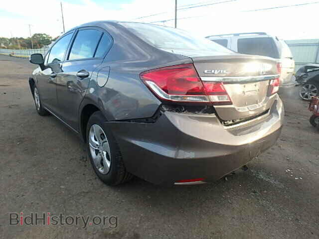 2013 HONDA CIVIC - VIN: 2HGFB2F55DH576463 - Фото 3