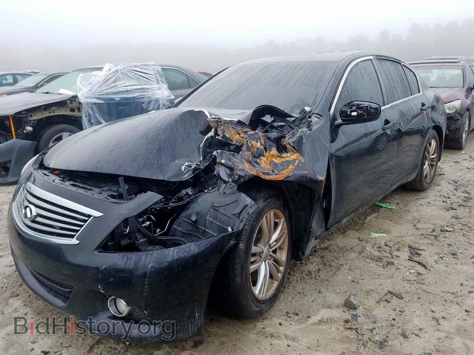 2013 INFINITI G37 BASE - VIN: JN1CV6AP1DM720227 - Фото 2