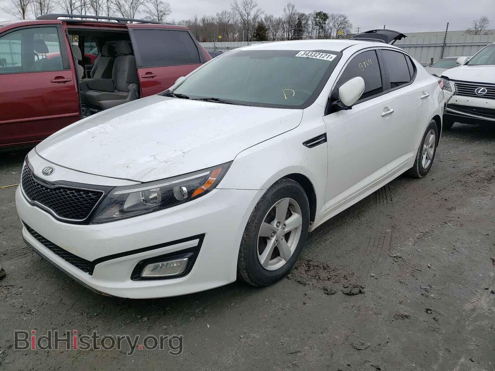 2015 KIA OPTIMA - VIN: KNAGM4A72F5602431 - Фото 2