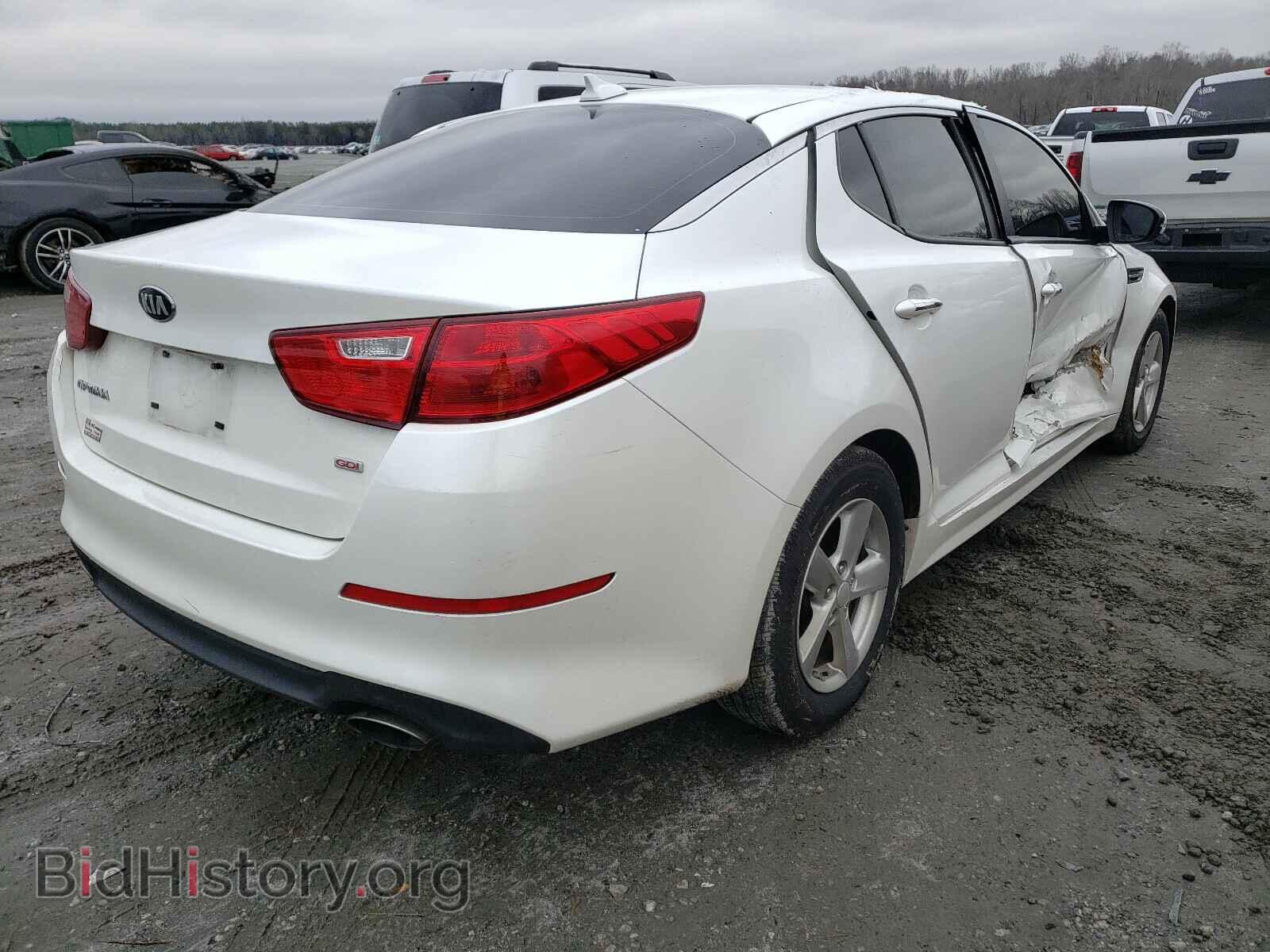 2015 KIA OPTIMA - VIN: KNAGM4A72F5602431 - Фото 4