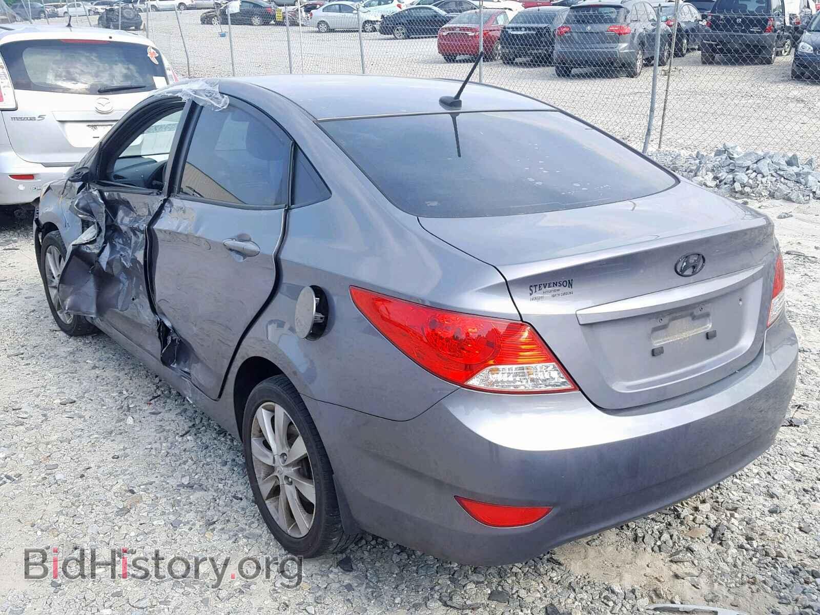 2014 HYUNDAI ACCENT - VIN: KMHCU4AE2EU596050 - Фото 3