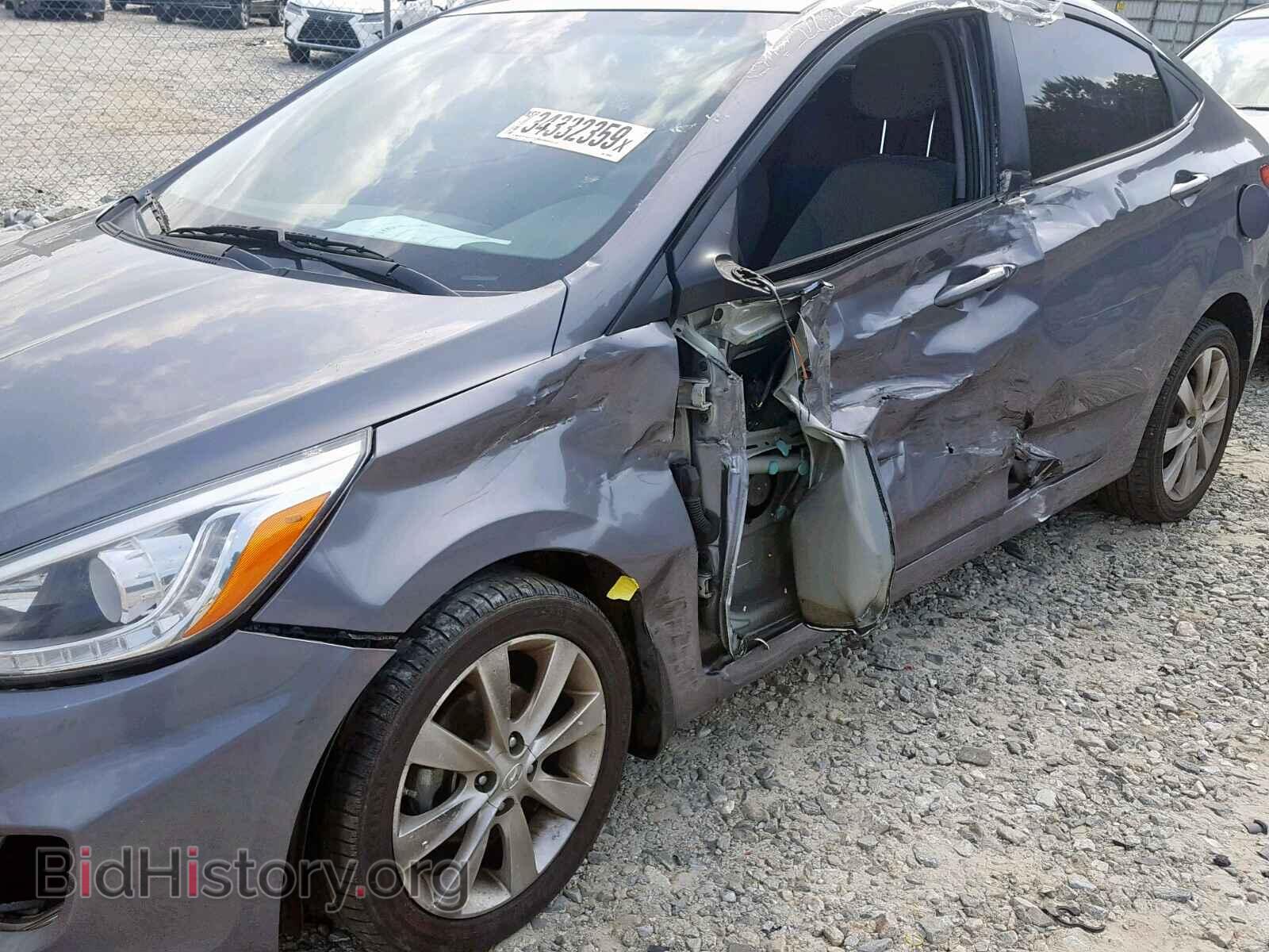 2014 HYUNDAI ACCENT - VIN: KMHCU4AE2EU596050 - Фото 9