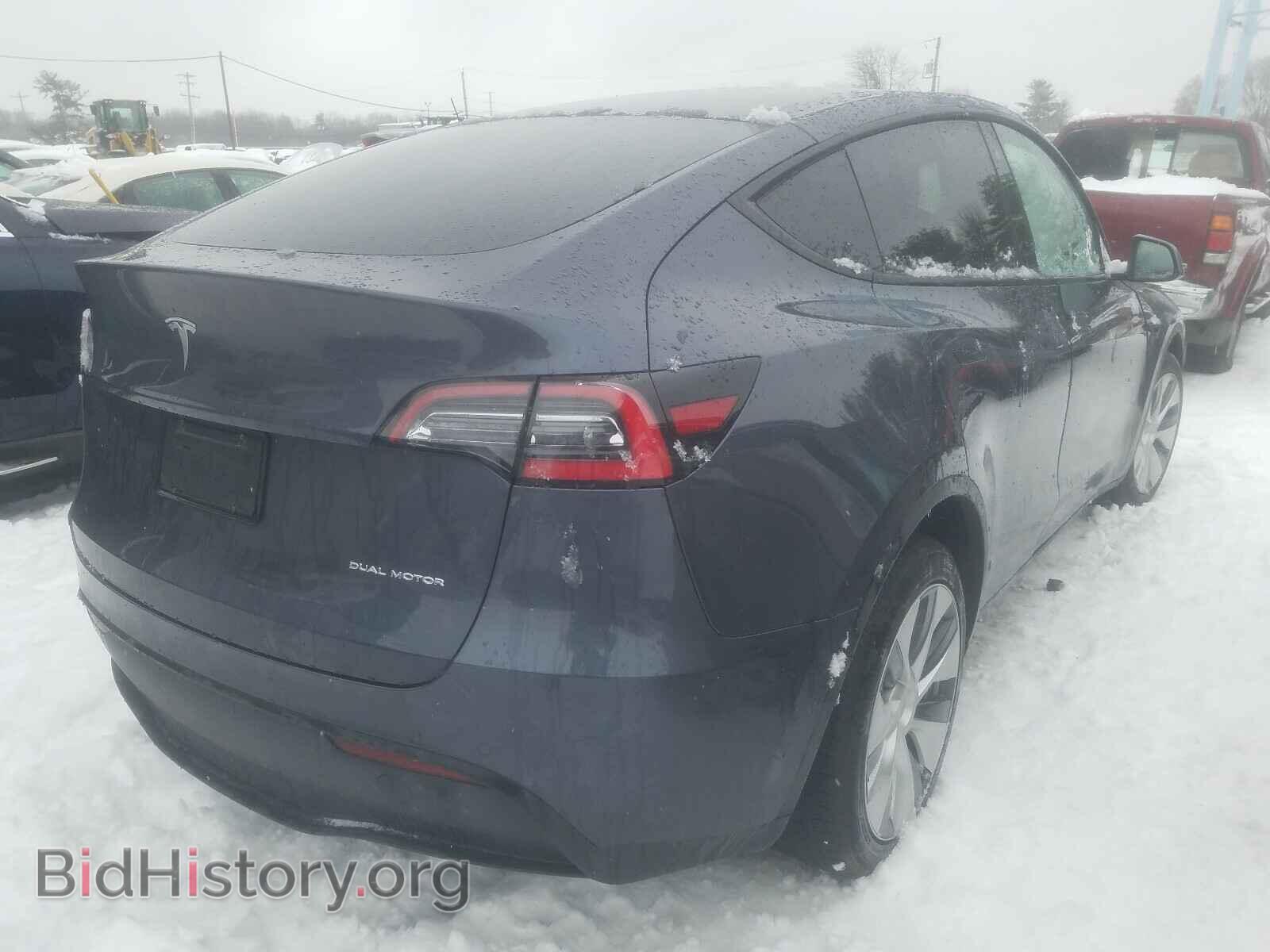 2020 TESLA MODEL Y - VIN: 5YJYGDEE8LF048037 - Фото 4
