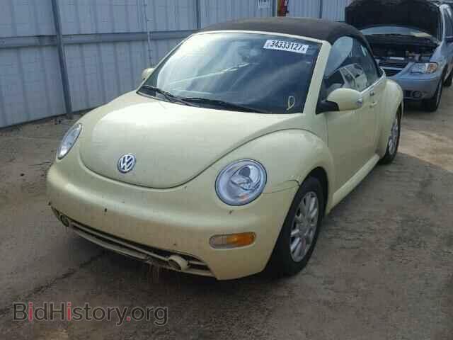 2004 VOLKSWAGEN BEETLE - VIN: 3VWCM21Y04M301188 - Фото 2