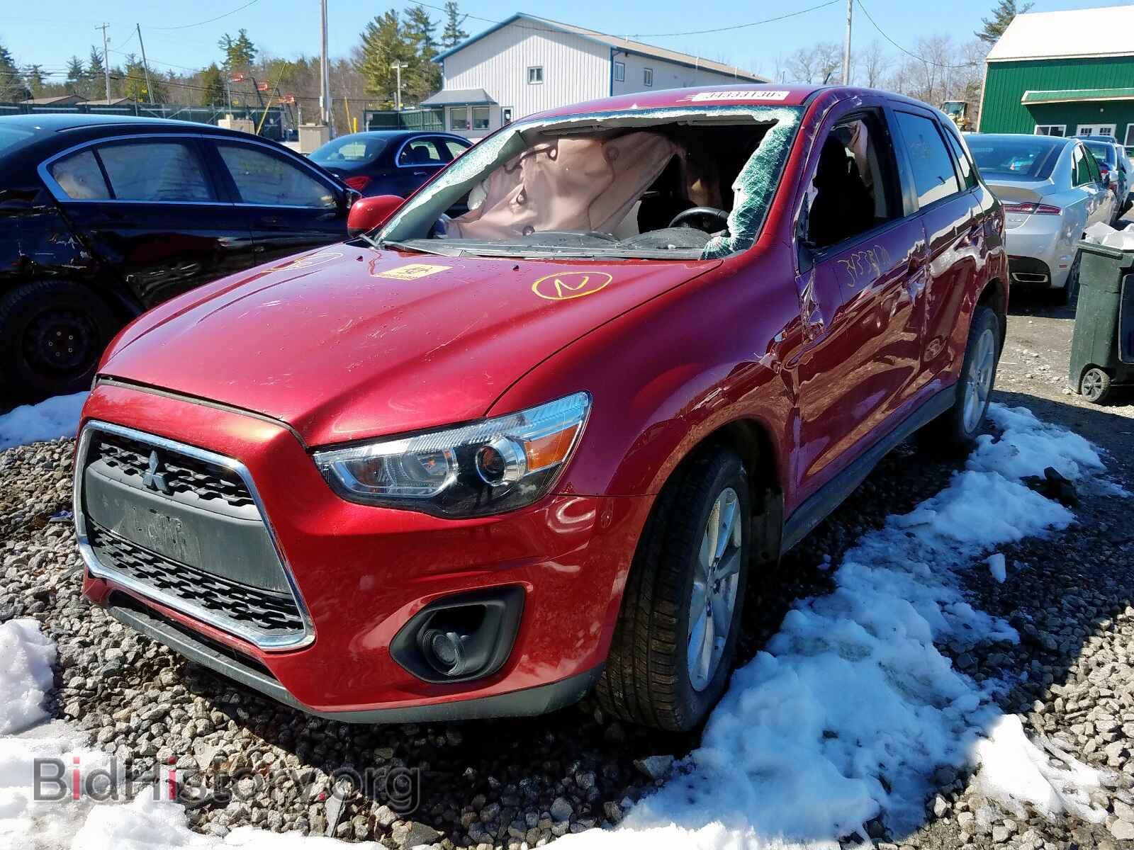2015 MITSUBISHI OUTLANDER - VIN: 4A4AR3AU5FE052533 - Фото 2
