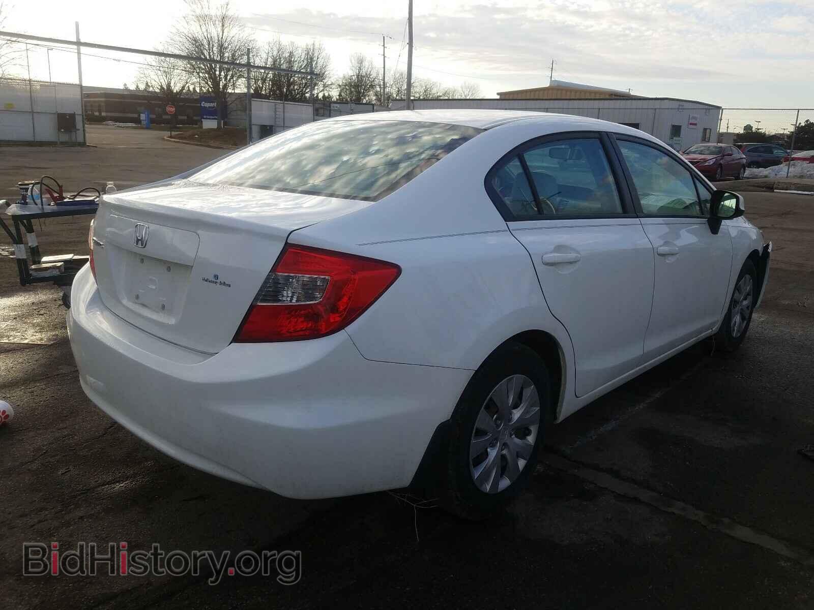 2012 HONDA CIVIC - VIN: 19XFB2F54CE009783 - Фото 4