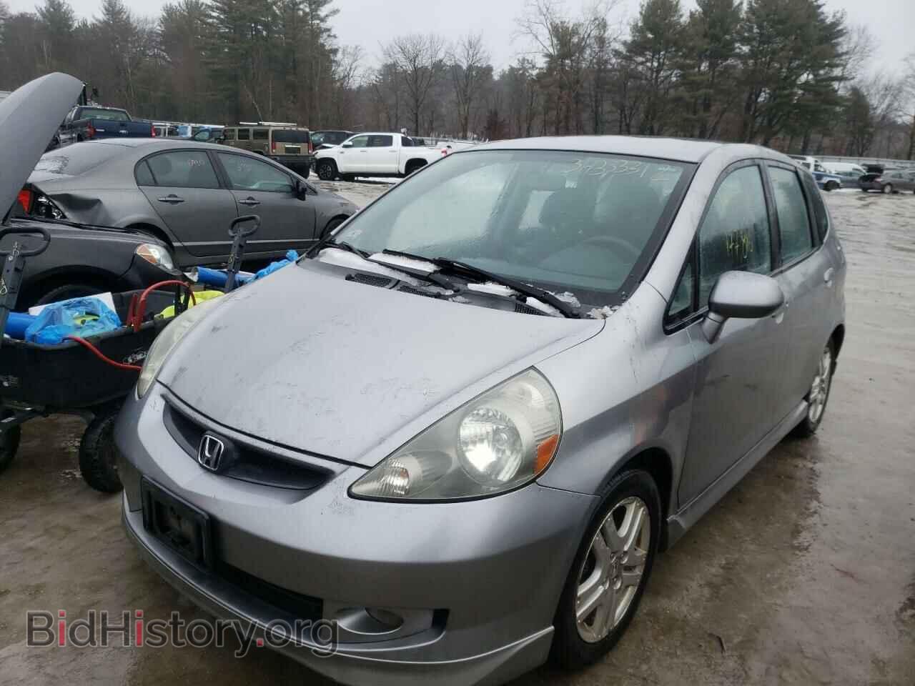2008 HONDA FIT - VIN: JHMGD37688S007730 - Фото 2