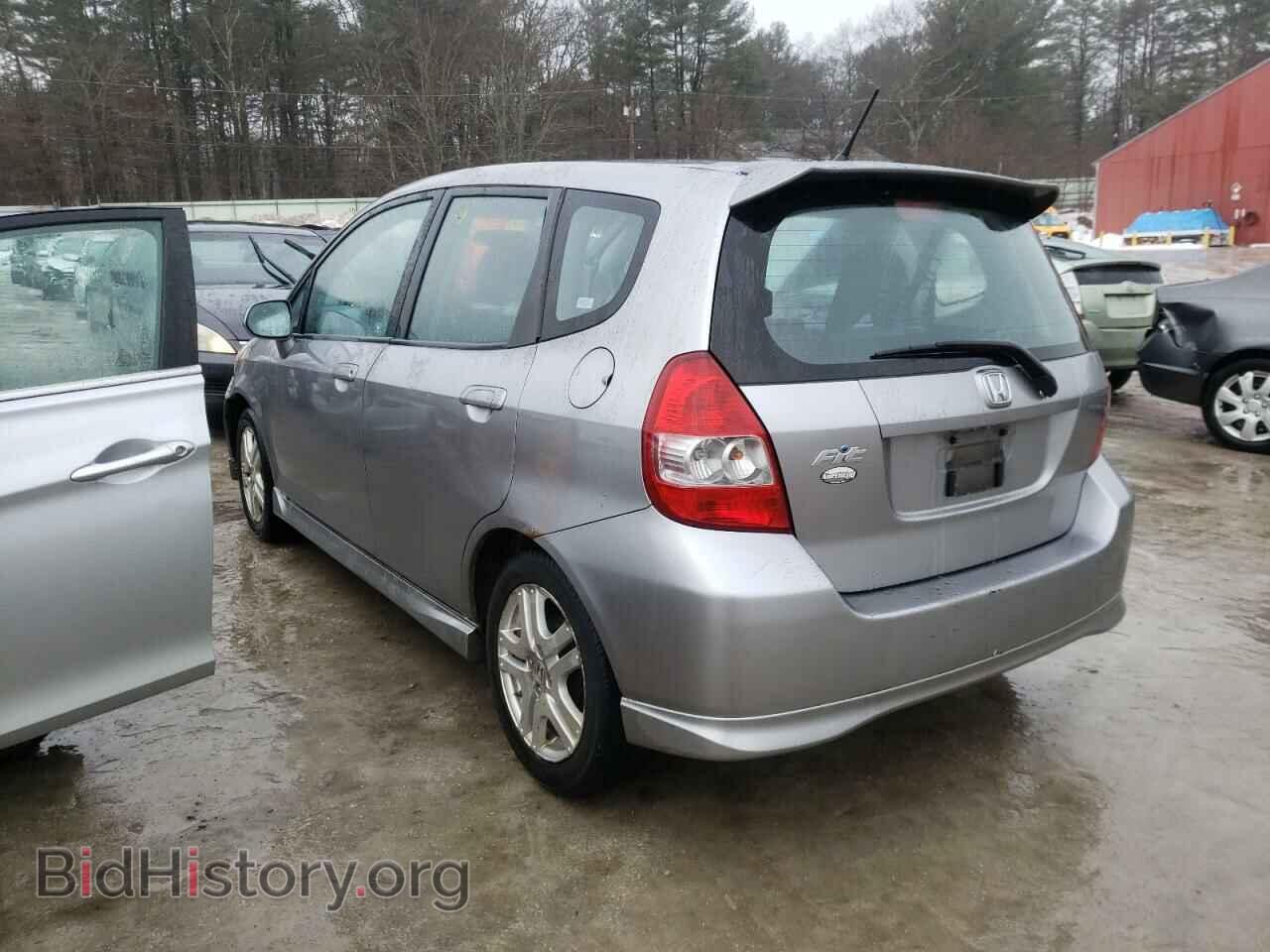 2008 HONDA FIT - VIN: JHMGD37688S007730 - Фото 3