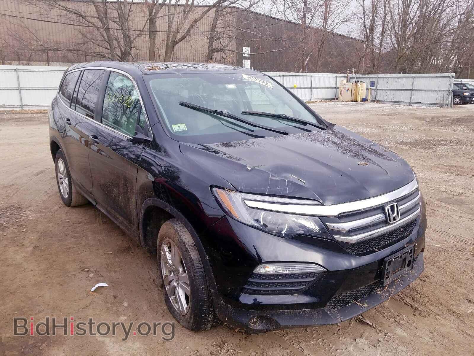 Photo 5FNYF6H12HB088449 - HONDA PILOT 2017