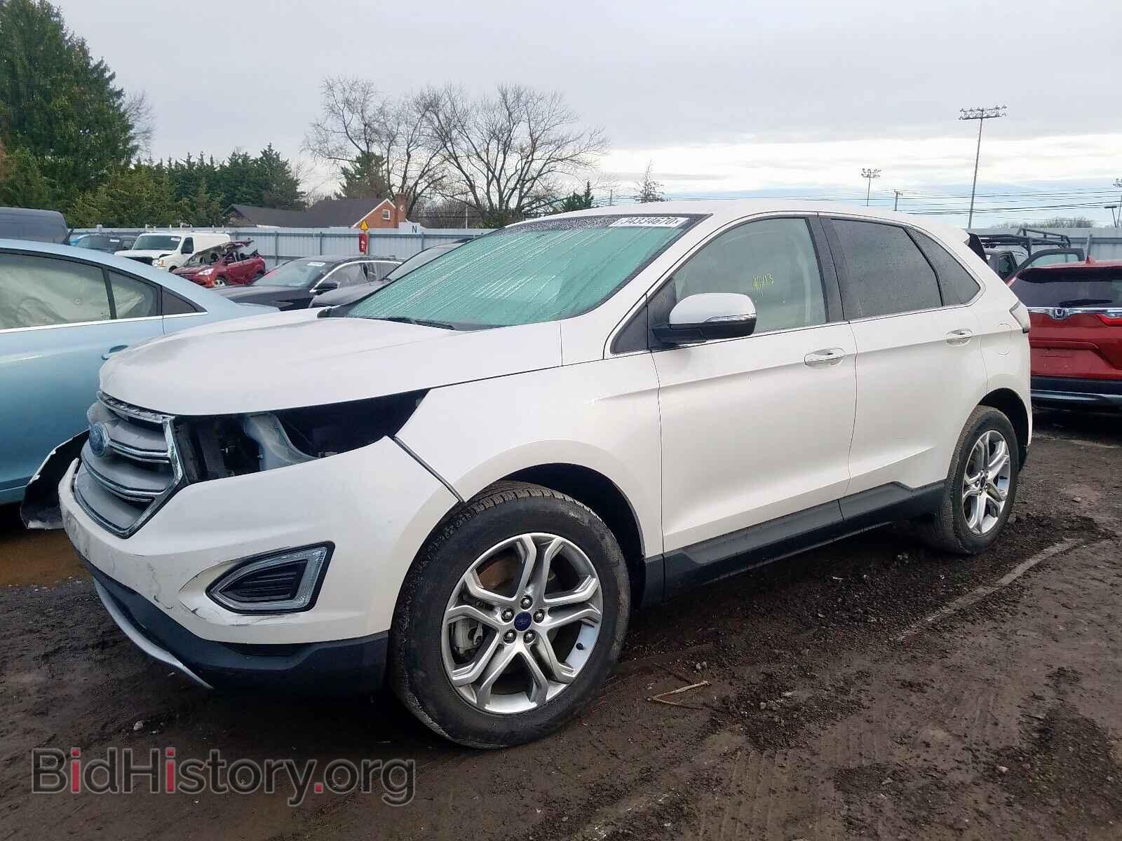 2016 FORD EDGE - VIN: 2FMPK4K85GBB23123 - Фото 2