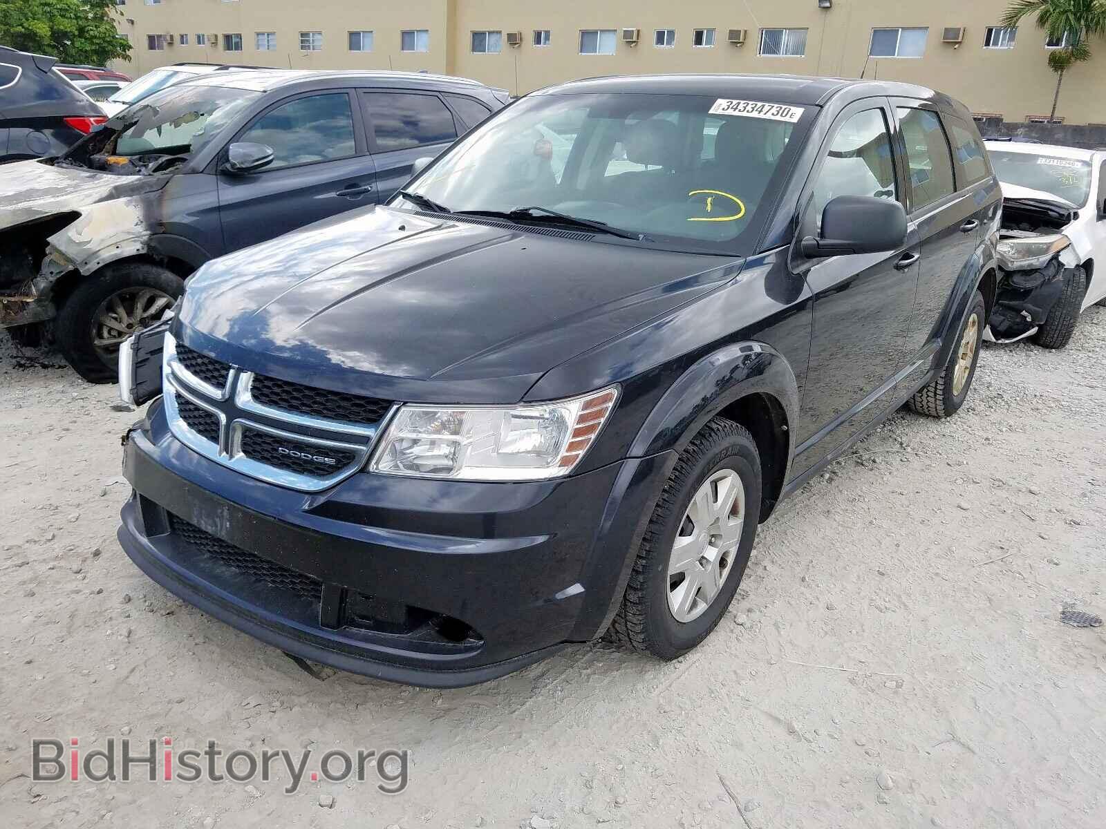 2011 DODGE JOURNEY - VIN: 3D4PG4FB5BT529754 - Фото 2