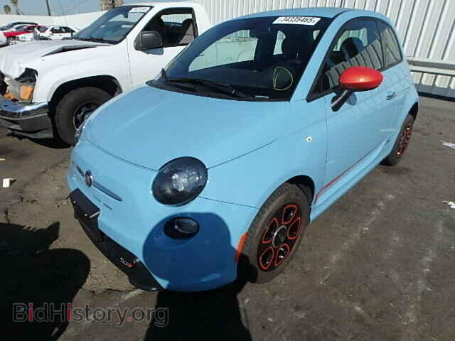 2015 FIAT 500 - VIN: 3C3CFFGE5FT541111 - Фото 2
