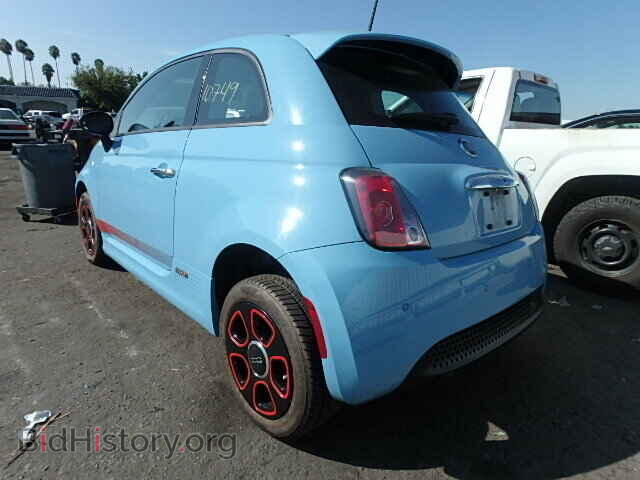 2015 FIAT 500 - VIN: 3C3CFFGE5FT541111 - Фото 3