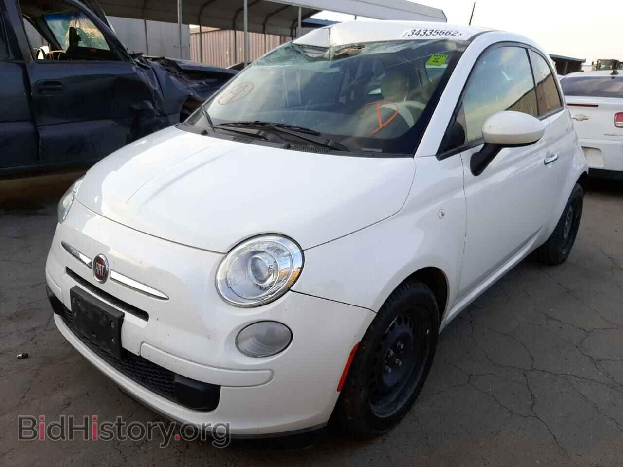 2014 FIAT 500 - VIN: 3C3CFFAR5ET267810 - Фото 2