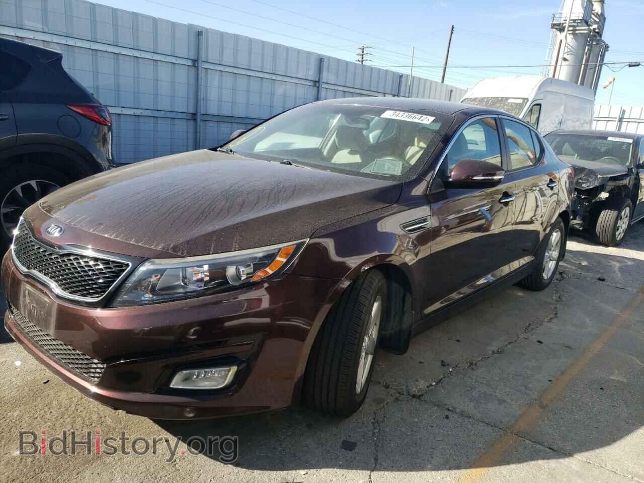 2015 KIA OPTIMA - VIN: 5XXGM4A76FG356840 - Фото 2