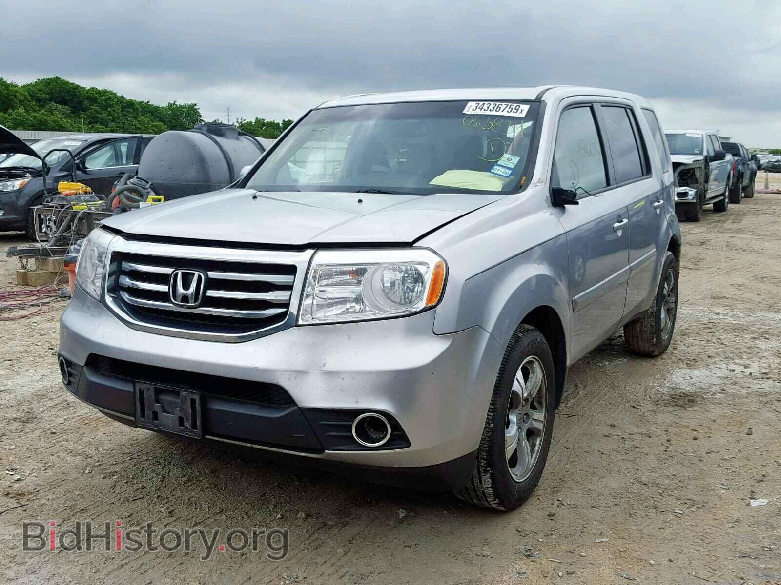 2013 HONDA PILOT EXL - VIN: 5FNYF4H68DB063839 - Фото 2