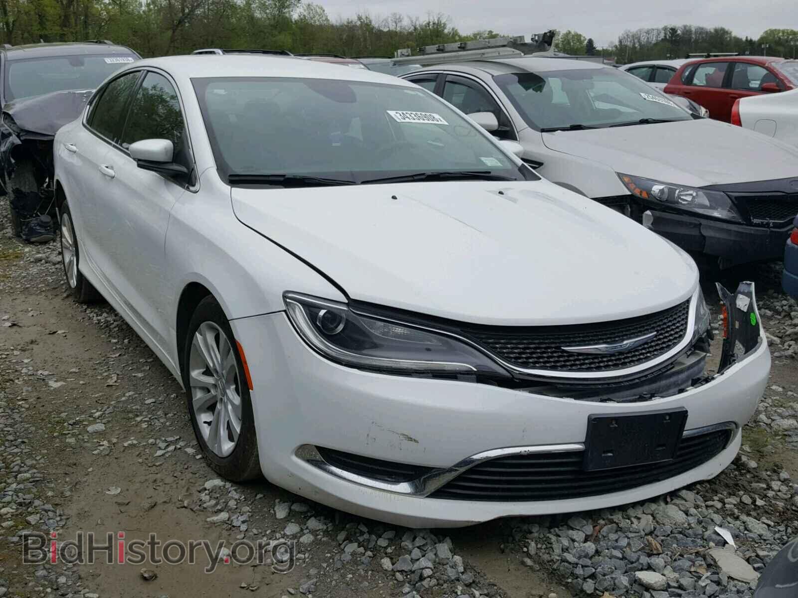 Photo 1C3CCCAB0FN504702 - CHRYSLER 200 2015