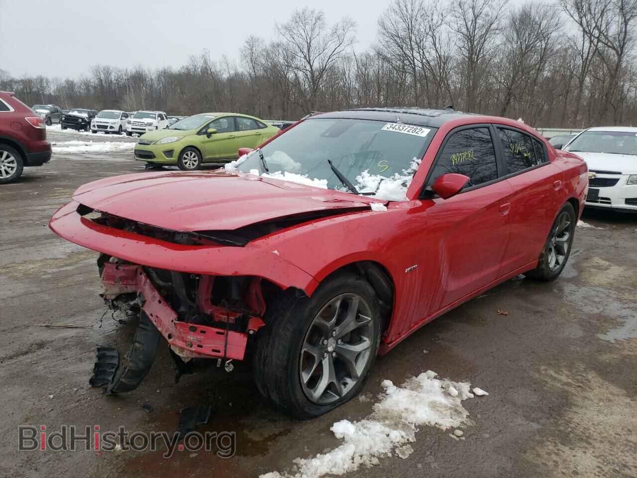 2015 DODGE CHARGER - VIN: 2C3CDXCT1FH741900 - Фото 2