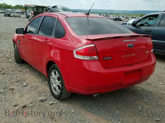 2008 FORD FOCUS - VIN: 1FAHP35N98W140096 - Фото 3