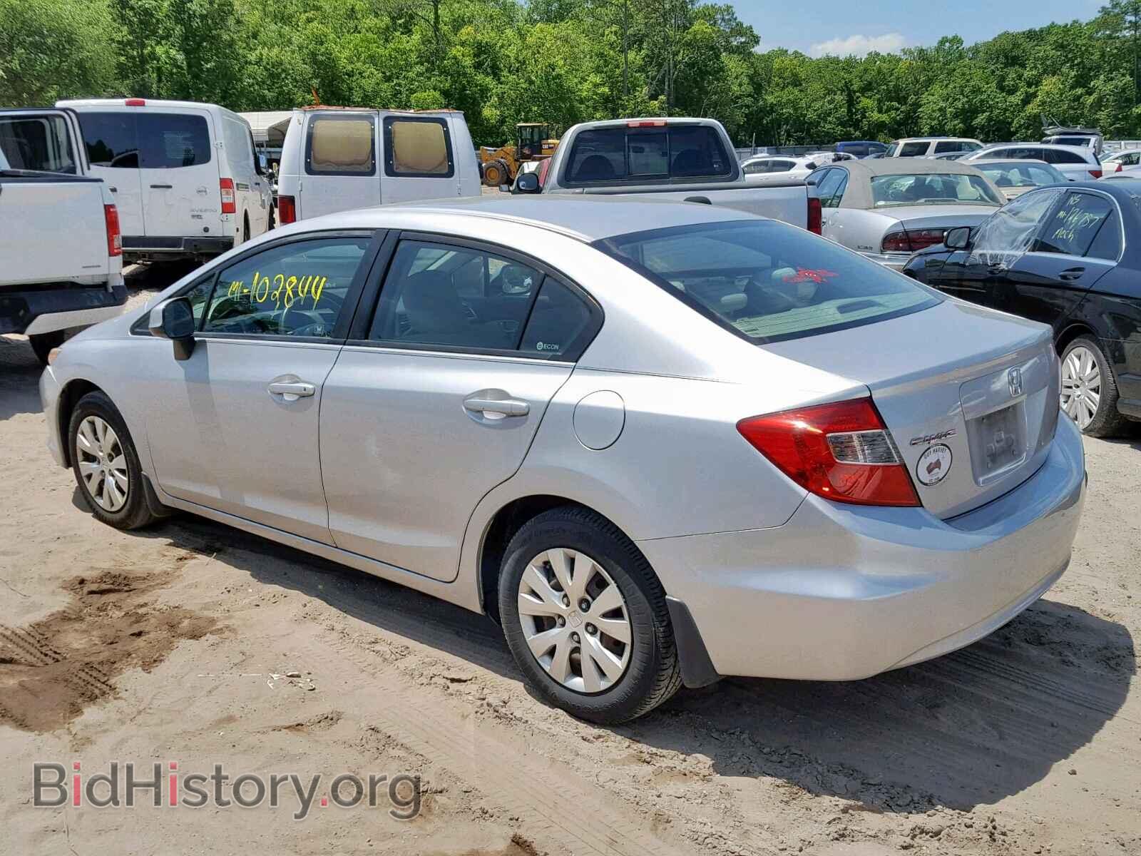 2012 HONDA CIVIC LX - VIN: 19XFB2F59CE014302 - Фото 3