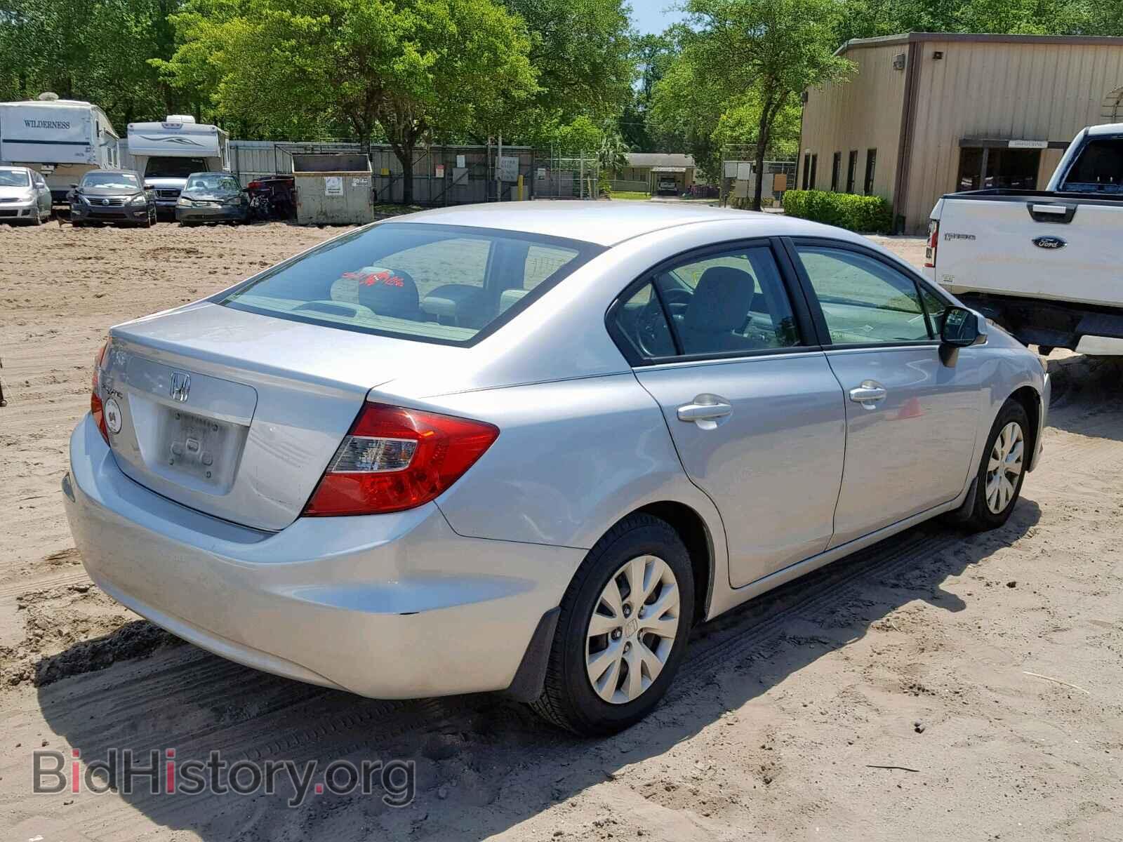 2012 HONDA CIVIC LX - VIN: 19XFB2F59CE014302 - Фото 4