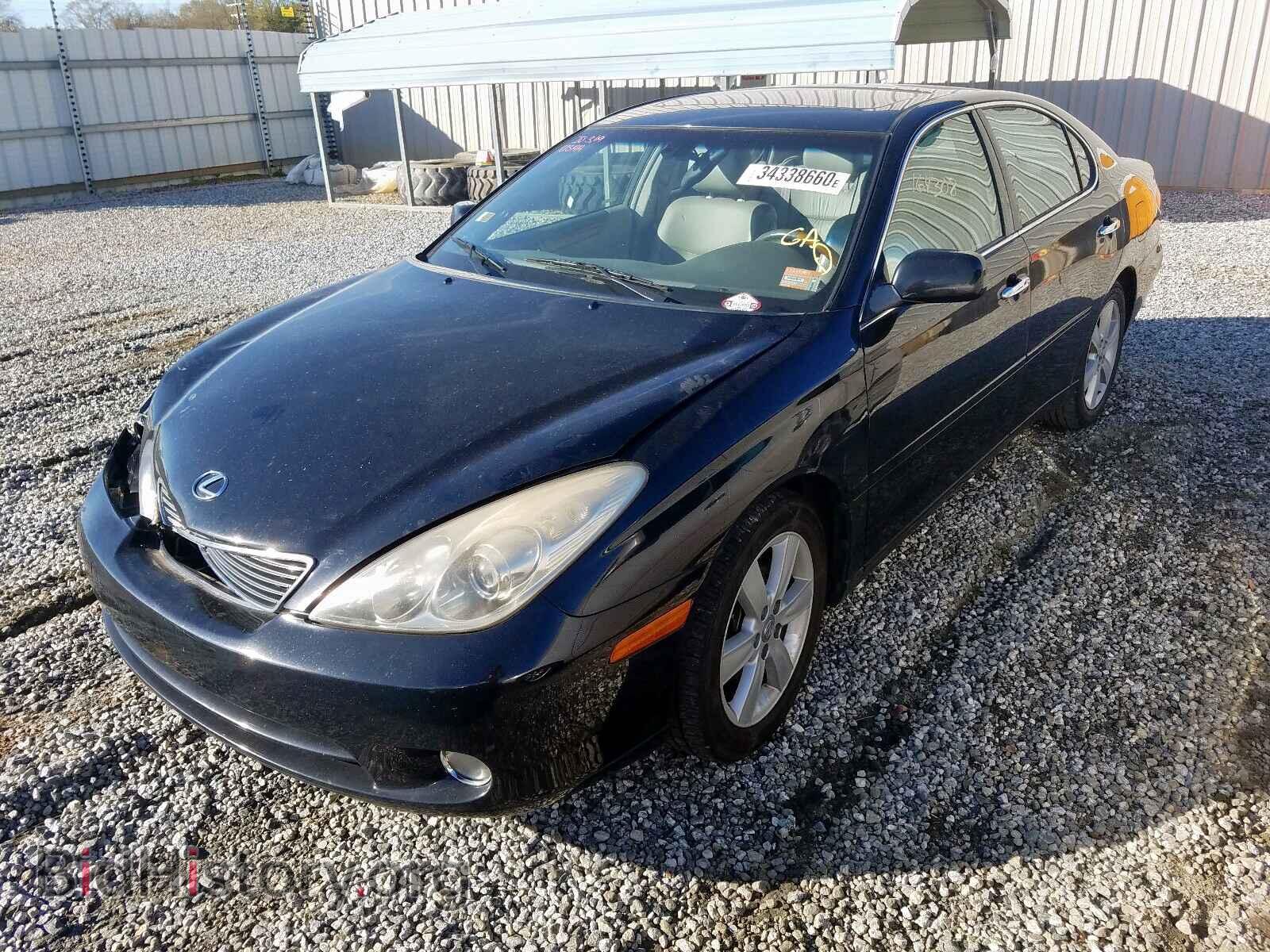 2005 LEXUS ES330 - VIN: JTHBA30G555065200 - Фото 2