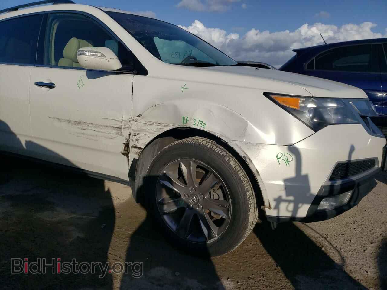 2012 ACURA MDX - VIN: 2HNYD2H64CH503116 - Фото 9