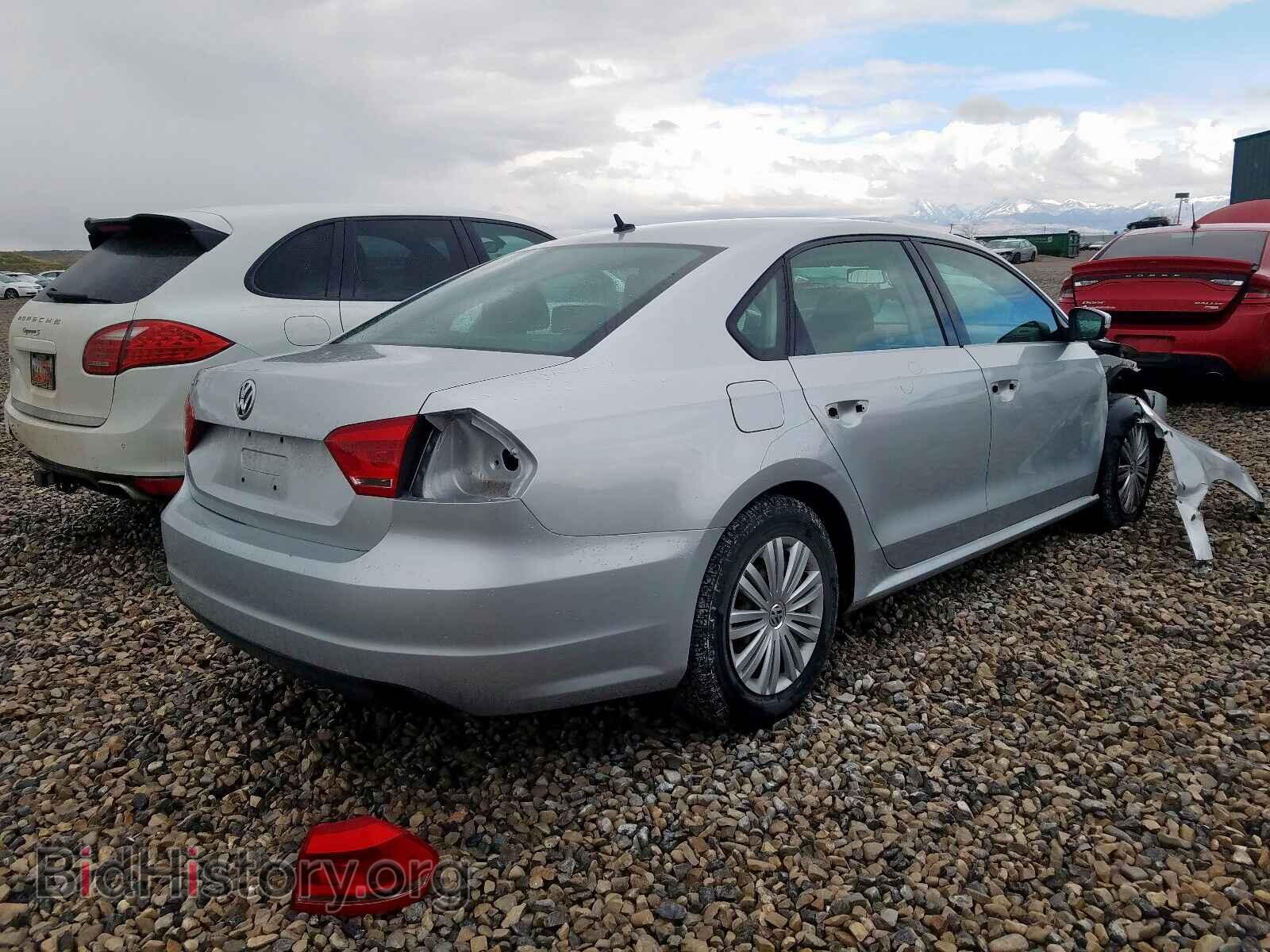 2014 VOLKSWAGEN PASSAT - VIN: 1VWAP7A38EC009310 - Фото 4