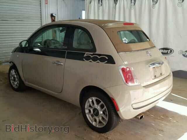 2012 FIAT 500 - VIN: 3C3CFFDR8CT171632 - Фото 3