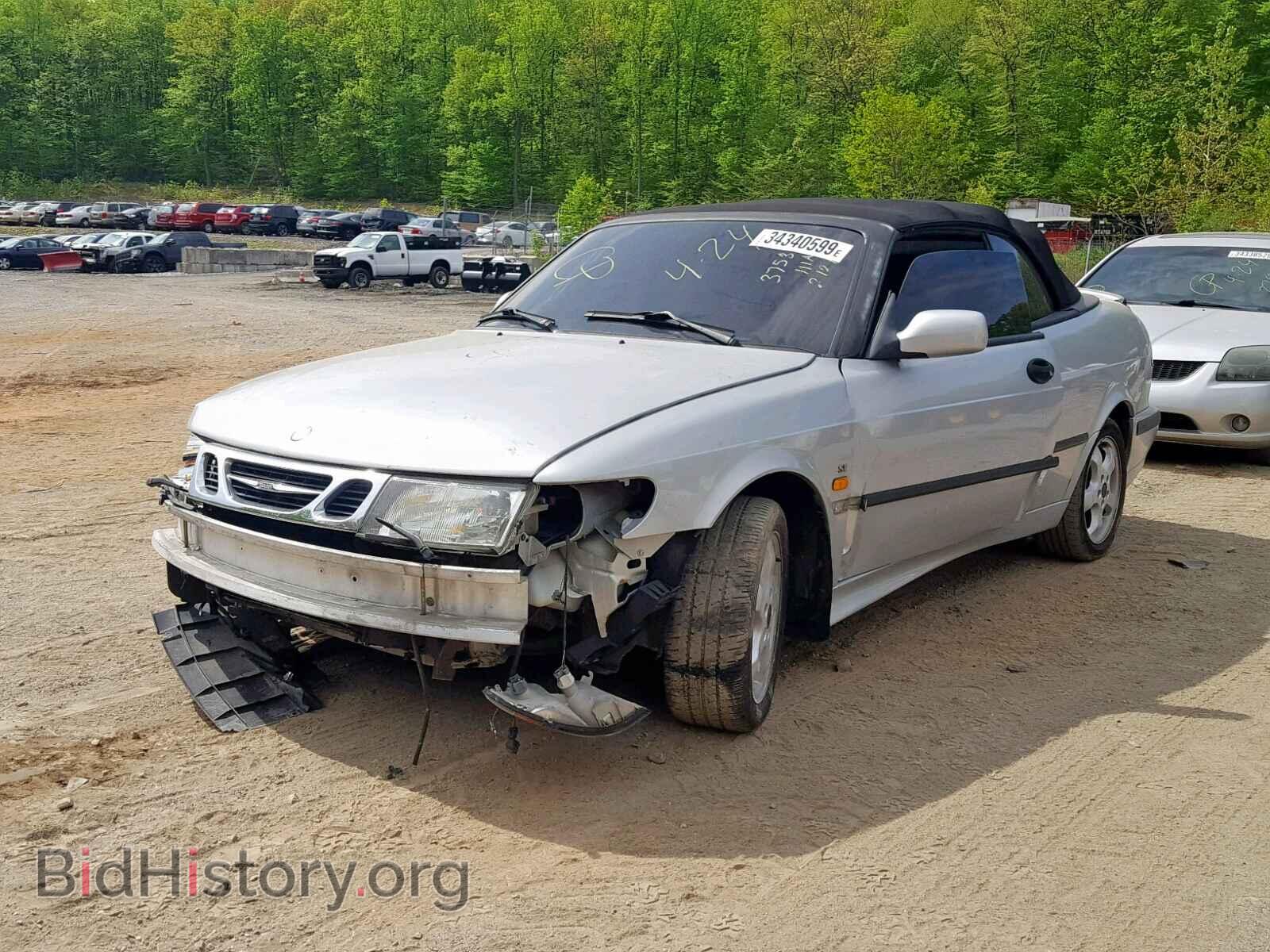 2000 SAAB 9 3 - VIN: YS3DF78K3Y7015280 - Фото 2
