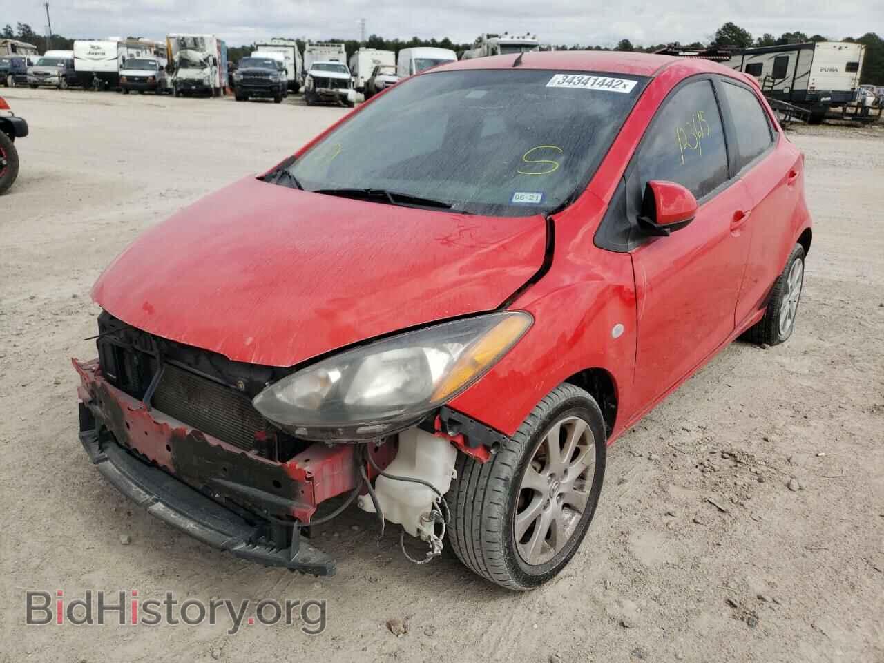 2011 MAZDA 2 - VIN: JM1DE1HY1B0107807 - Фото 2