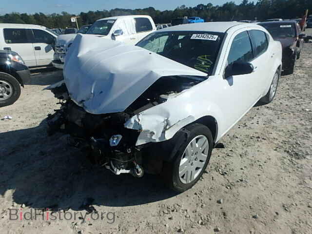 2012 DODGE AVENGER - VIN: 1C3CDZAB7CN193457 - Фото 2