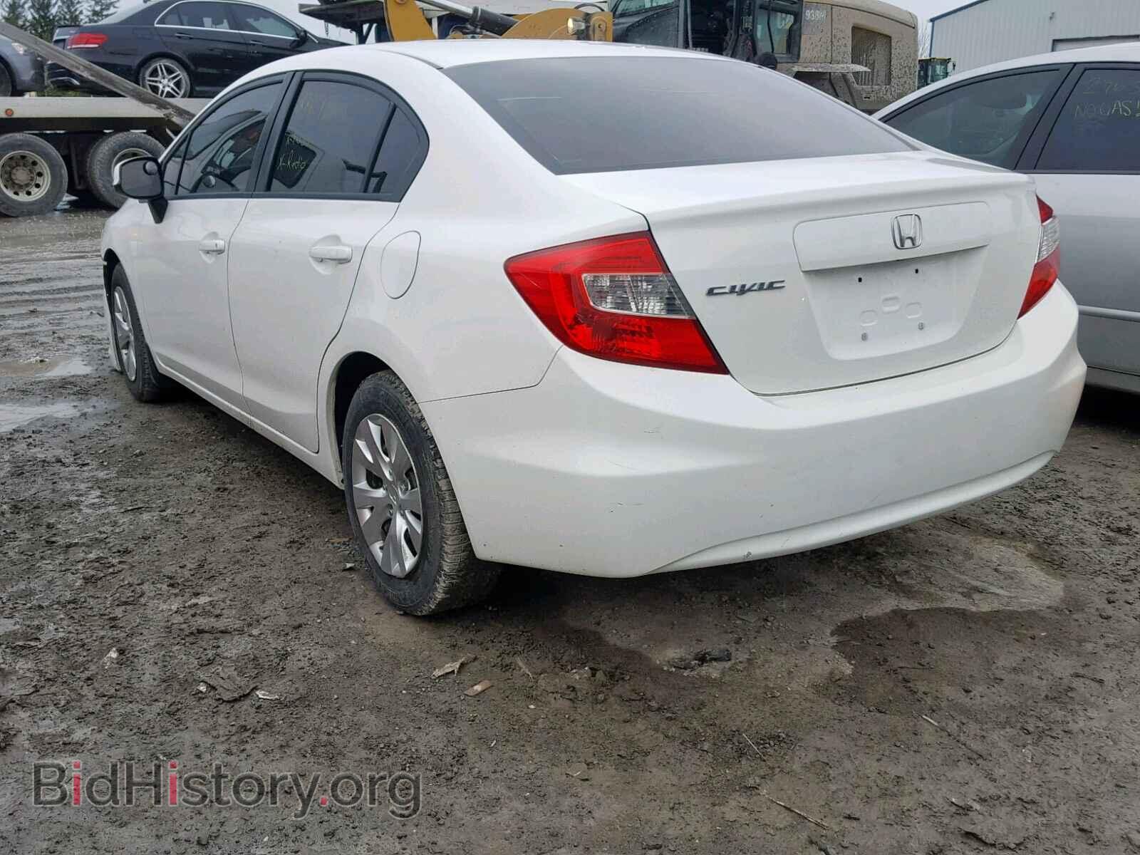 2012 HONDA CIVIC LX - VIN: 2HGFB2E45CH045285 - Фото 3